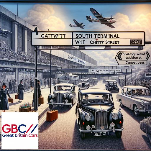Taxi Gatwick Airport South Terminal To W1t Chitty Street