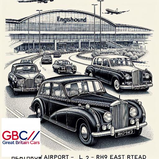 Taxi Heathrow Airport terminal 2 to RH19 East Grinstead
