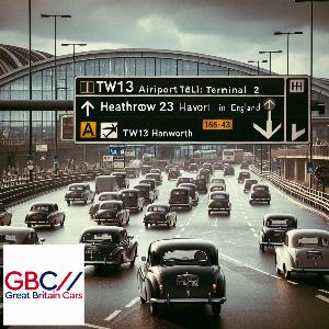 Taxi Heathrow Airport Terminal 2 to TW13 Hanworth