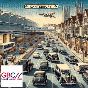 Taxi Heathrow Airport Terminal 3 to Canterbury