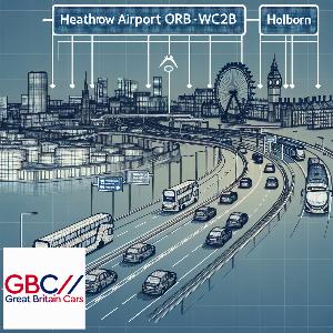 Taxi Heathrow Airport to WC2B Holborn