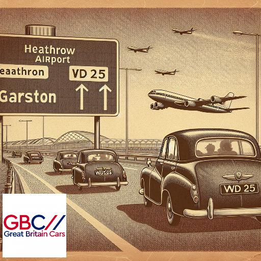 Taxi Heathrow Airport To Wd25 Garston