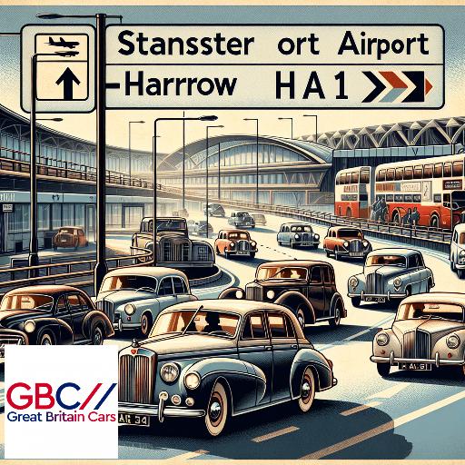 Taxi Stansted Airport to HA1-Harrow