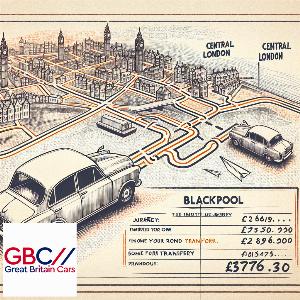 Taxi to/from Central London to Blackpool Transfer only £376.30