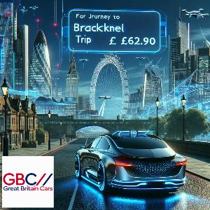 Taxi to/from Central London to Bracknell Transfer only £62.90