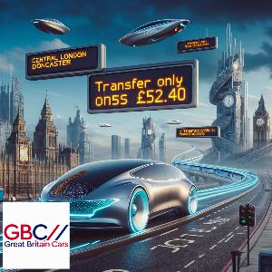 Taxi to/from Central London to Doncaster Transfer only £252.40
