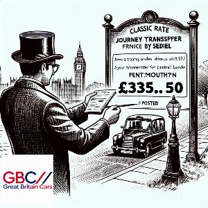 Taxi to/from Central London to Plymouth Transfer only £335.50