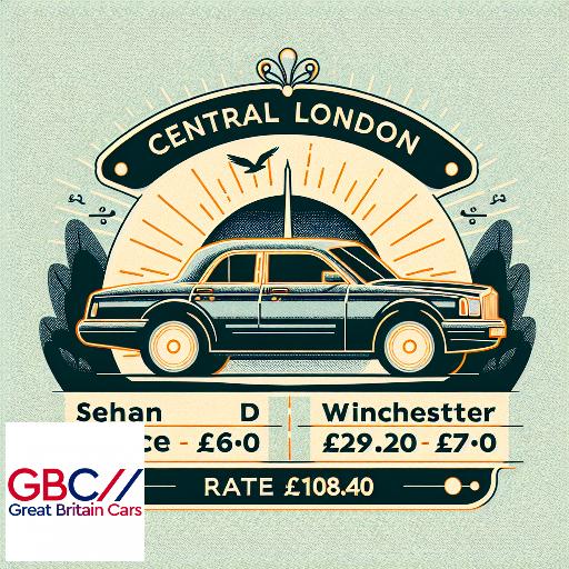 Taxi to/from Central London to Winchester Transfer only £108.40