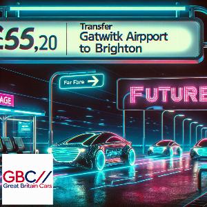 Taxi to/from Gatwick Airport to Brighton Transfer only £56.20