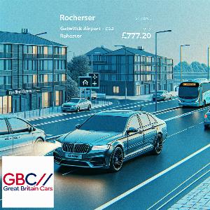 Taxi to/from Gatwick Airport to Rochester Transfer only £77.20