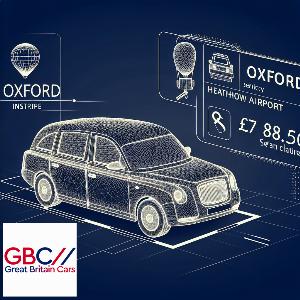Taxi To/From Heathrow Airport To Oxford Transfer only £ 78.50