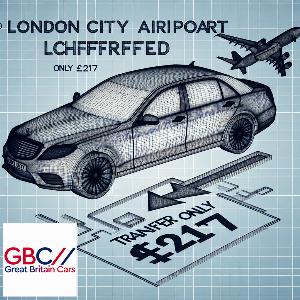 Taxi To/From London City Airport To Lichfield Transfer only £217