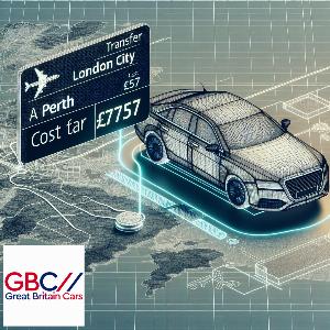 Taxi To/From London City Airport To Perth Transfer only £757