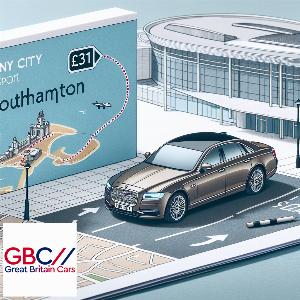 Taxi To/From London City Airport To Southampton Transfer only £131