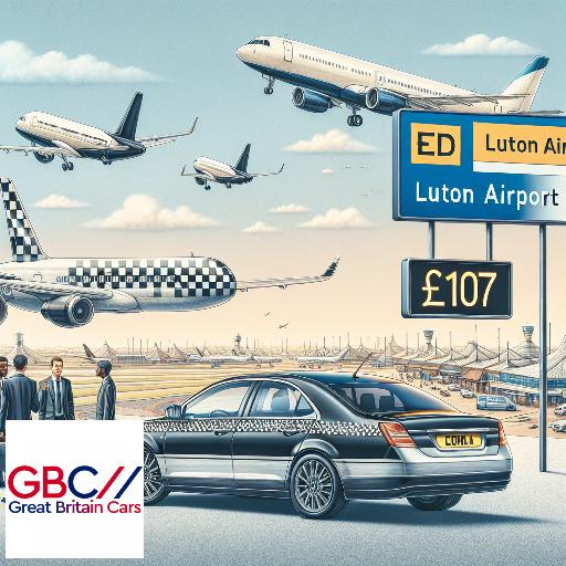Taxi To/From Luton Airport To Bury St Edmunds Transfer Only £107