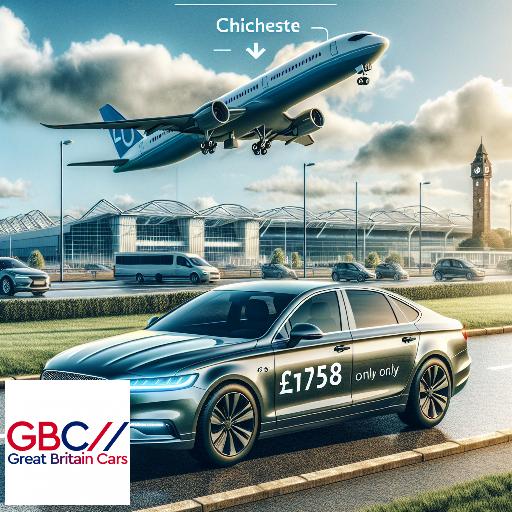 Taxi To/From Luton Airport To Chichester Transfer Only £158