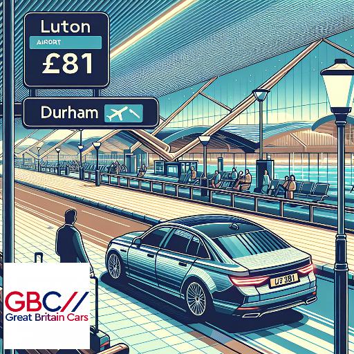 Taxi To/From Luton Airport To Durham Transfer Only £381