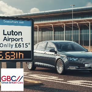 Taxi To/From Luton Airport To Edinburgh Transfer Only £615