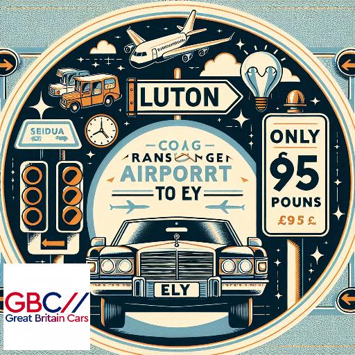 Taxi To/From Luton Airport To Ely Transfer Only £95