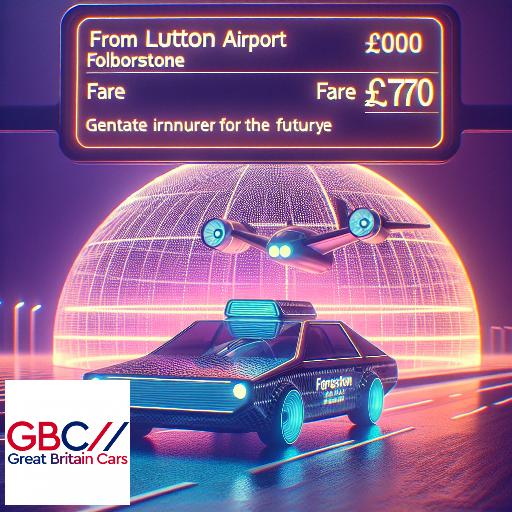 Taxi To/From Luton Airport To Folkestone Transfer Only £170