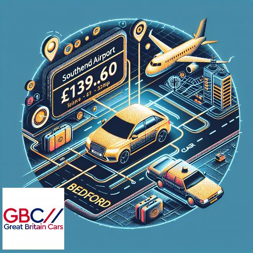 Taxi to/from Southend Airport to Bedford Transfer only £139.60
