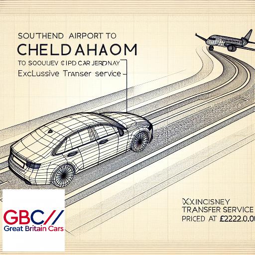 Taxi to/from Southend Airport to Cheltenham Transfer only £222.00