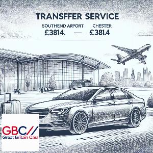 Taxi to/from Southend Airport to Chester Transfer only £381.4