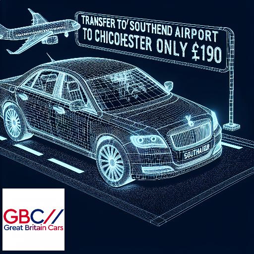 Taxi to/from Southend Airport to Chichester Transfer only £190