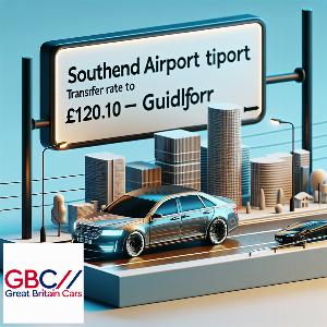 Taxi to/from Southend Airport to Guildford Transfer only £120.10