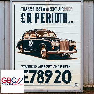 Taxi to/from Southend Airport to Perth Transfer only £784.20