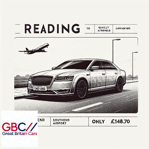 Taxi to/from Southend Airport to Reading Transfer only £148.70
