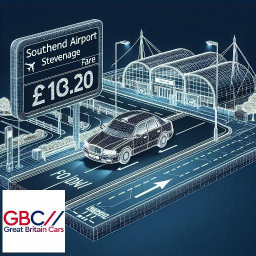 Taxi to/from Southend Airport to Stevenage Transfer only £103.20