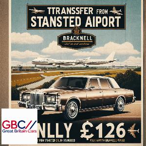 Taxi To/From Stansted Airport To Bracknell Transfer only £126