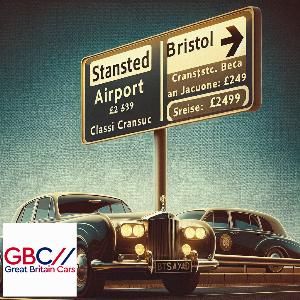 Taxi To/From Stansted Airport To Bristol Transfer only £249