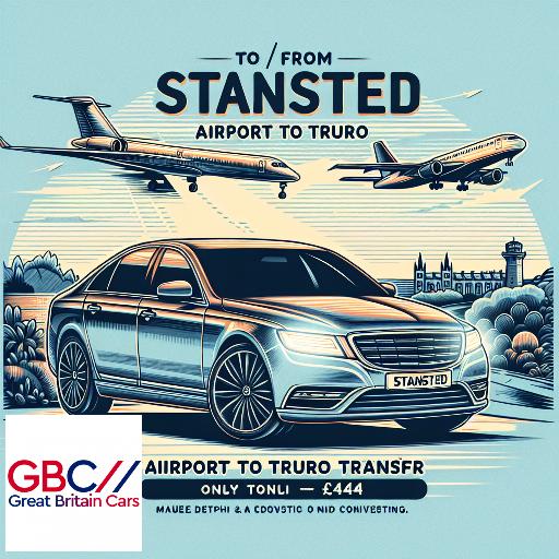 Taxi To/From Stansted Airport To Truro Transfer only £494