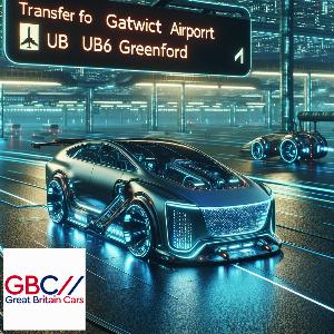 Taxi Transfer from Gatwick Airport to UB6 Greenford