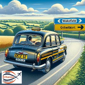 Wakefield To Gatwick Airport Minicab