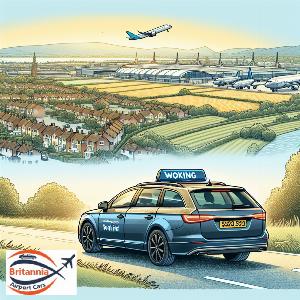 Woking To southend Airport Minicab Transfer