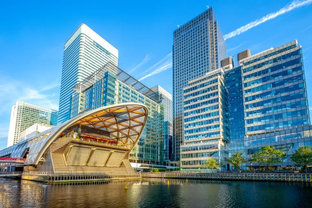 Canary Wharf skyline