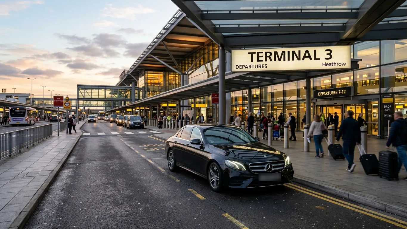 Heathrow Terminal 3 Taxi & Transfers | Banana Cars