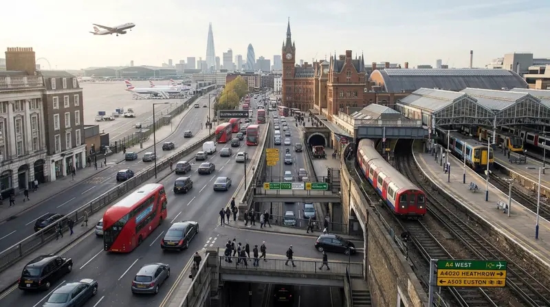Euston to Heathrow: Fastest, Cheapest & Taxi Options (2026)
