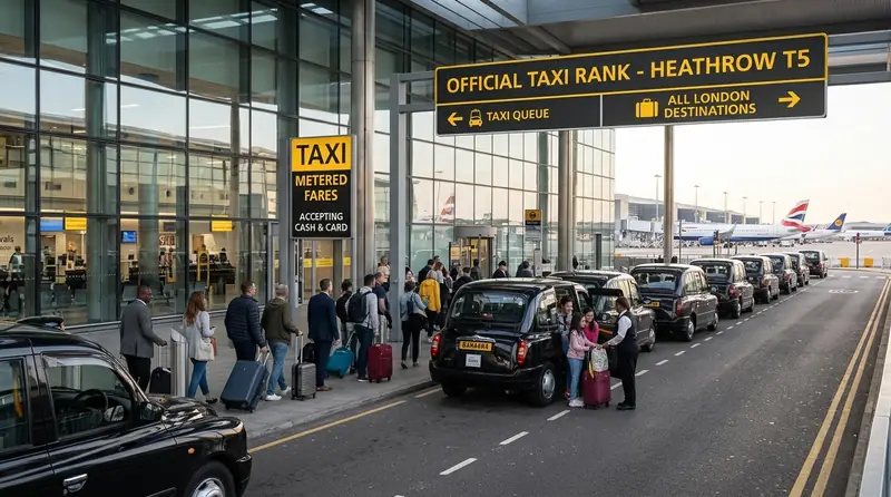 Can You Get a Taxi from Heathrow Airport?