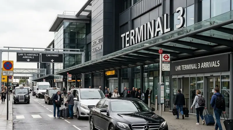 Heathrow Terminal 3 Drop-Off & Pick-Up Guide 2026 | Banana Cars