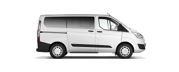 People carrier vehicle for airport family transfers