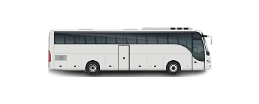 50-seater airport coach for large tour and group transfers