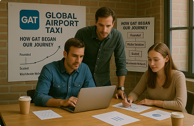 Global Airport Taxi team planning platform launch