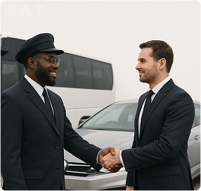 Licensed and insured airport taxi partner