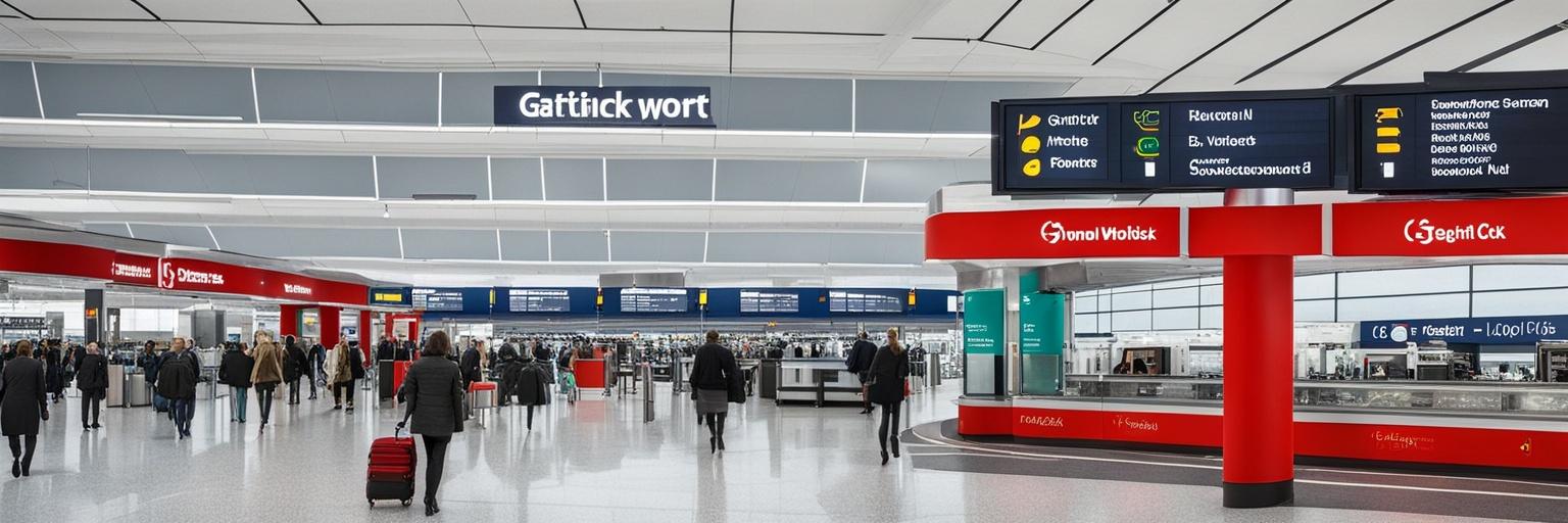 Route information about Gatwick Airport South Terminal