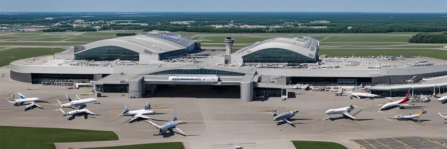 Route information about Minneapolis-Saint Paul International Airport (MSP), Minneapolis, Minnesota