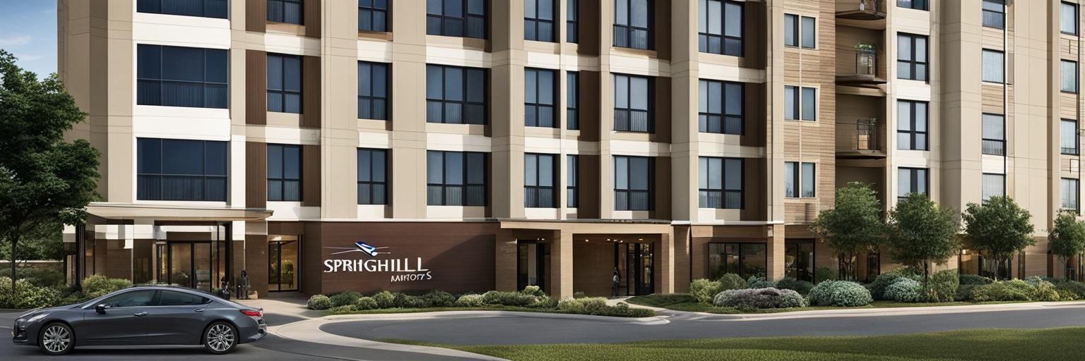 Route information about SpringHill Suites by Marriott Dallas Addison/Quorum Drive, Dallas/Fort Worth,Texas